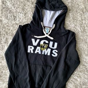 VCU Womens Black Hoodie Size Small